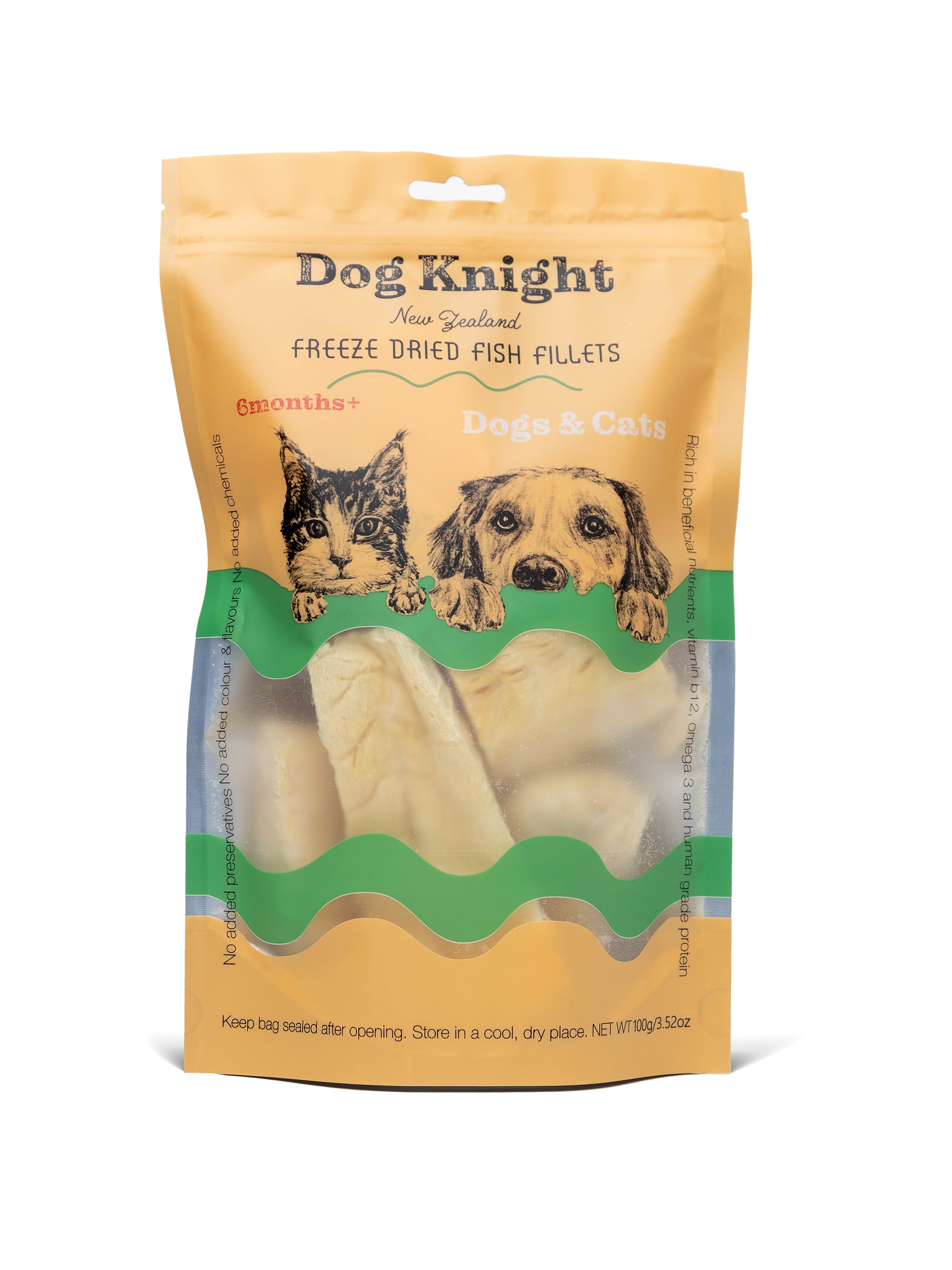 Freeze Dried Ling Fish Fillets 100g