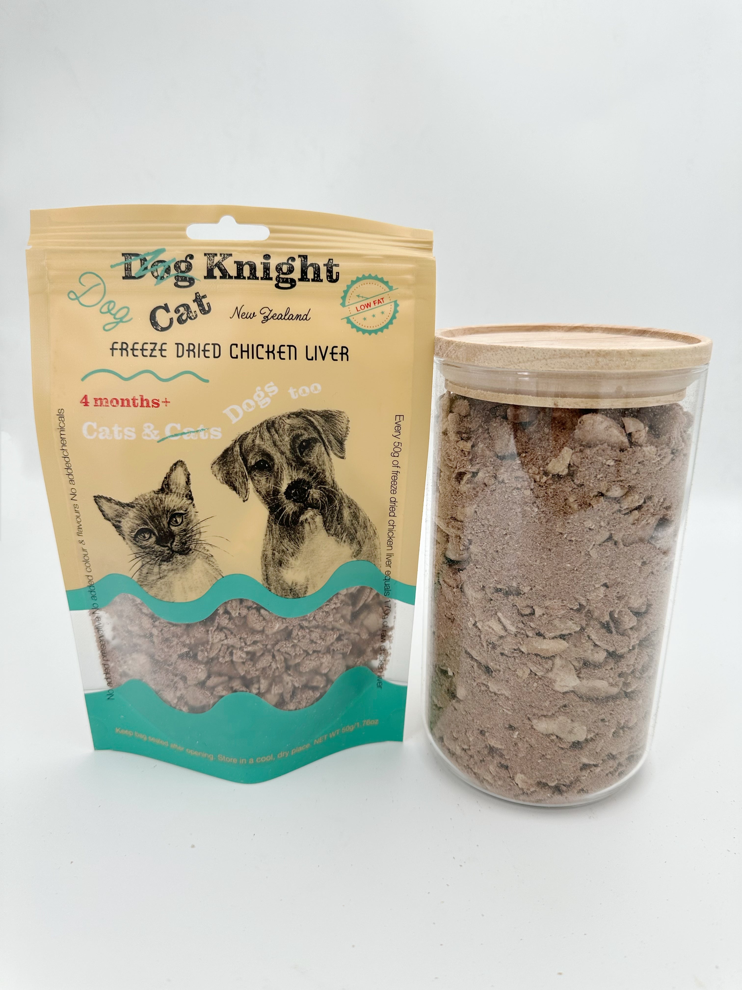 Freeze Dried Chicken Liver Topping 50g